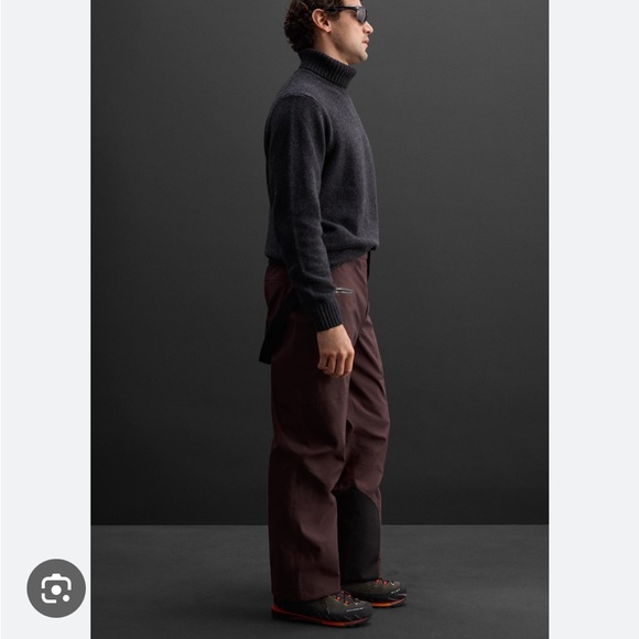 Zara Man NWT waterproof Recco ski pants 3286/401 - Picture 3 of 14